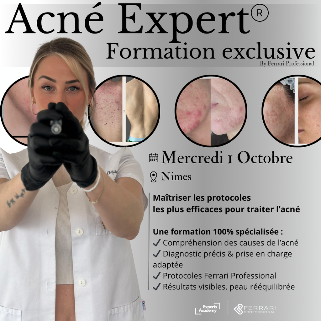Inscription Formation Acné Expert - Ferrari Professional