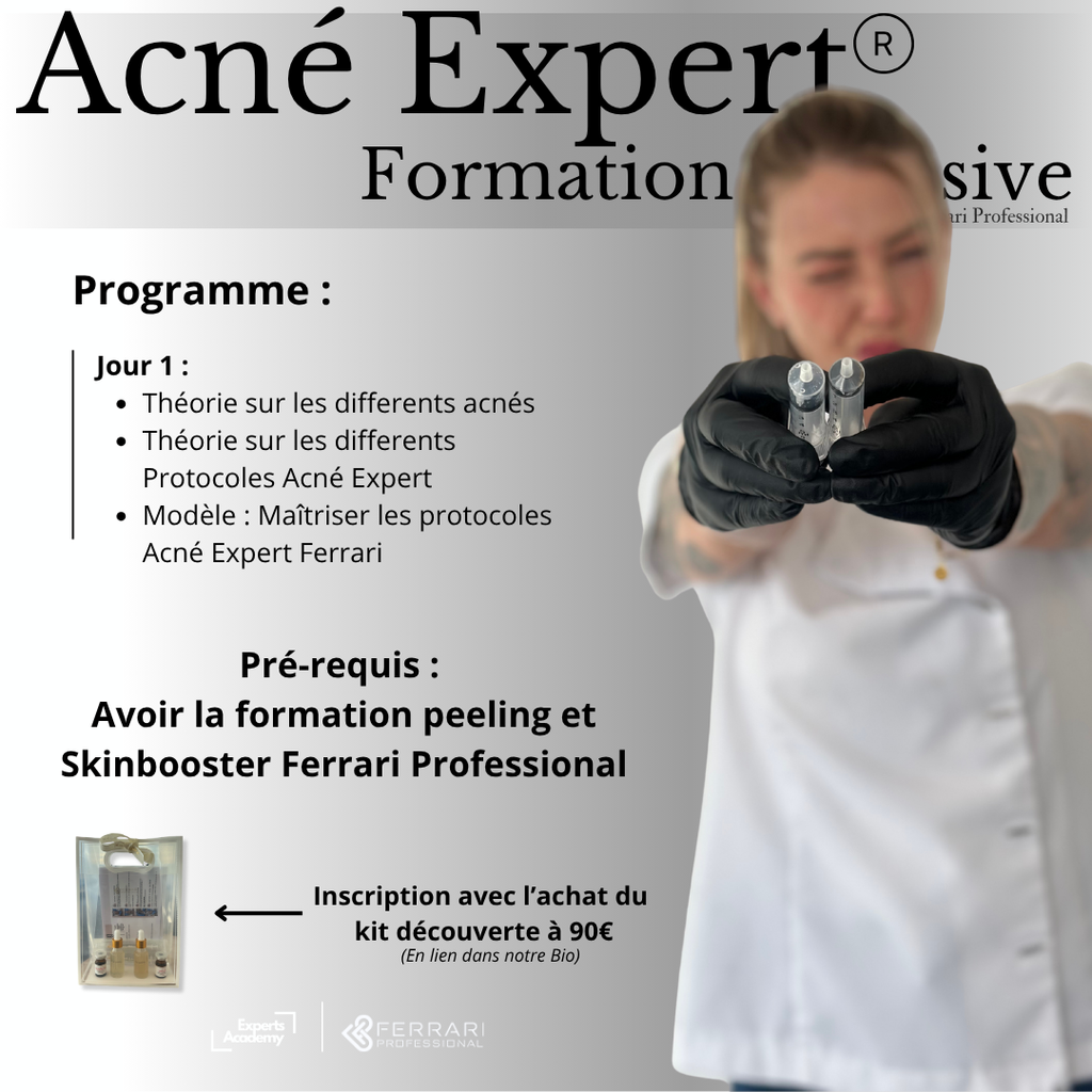 Inscription Formation Acné Expert - Ferrari Professional